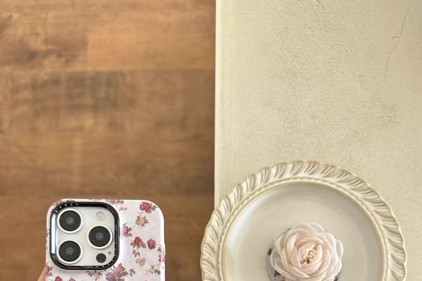 Phone Magnetic with Case Floral (Compatible MagSafe) FashionChic