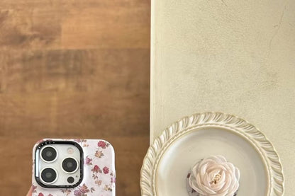 Phone Magnetic with Case Floral (Compatible MagSafe) FashionChic