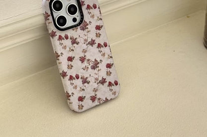 Phone Magnetic with Case Floral (Compatible MagSafe) FashionChic