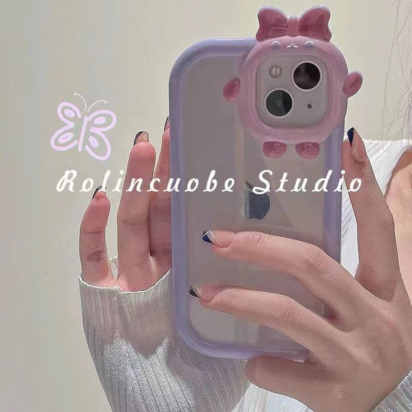 Phone Bow Case Monster FashionChic