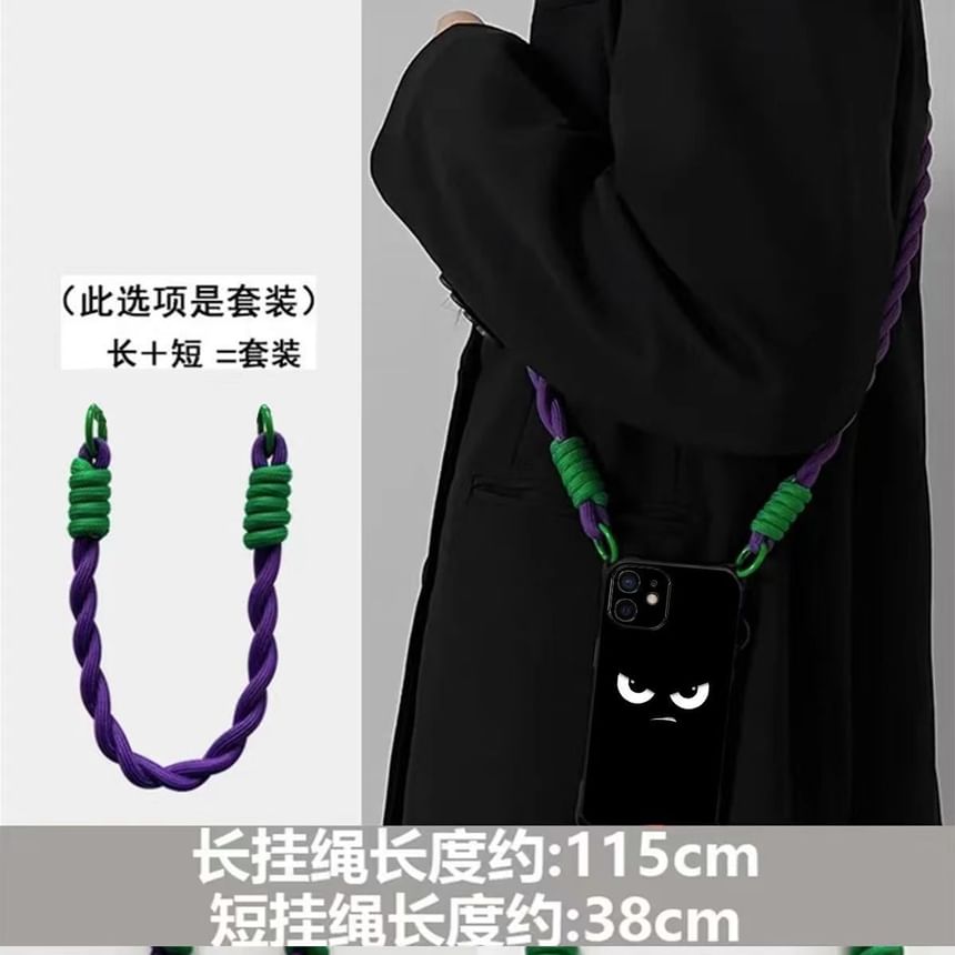 Eye / Lanyard Phone Cartoon Case Strap Set FashionChic