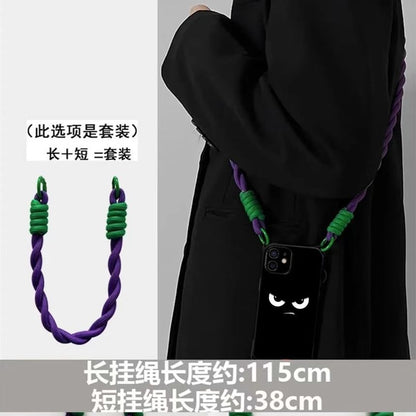 Eye / Lanyard Phone Cartoon Case Strap Set FashionChic