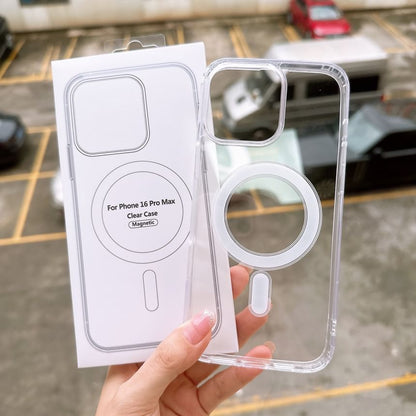 MagSafe) with Transparent Case Phone (Compatible Magnetic FashionChic