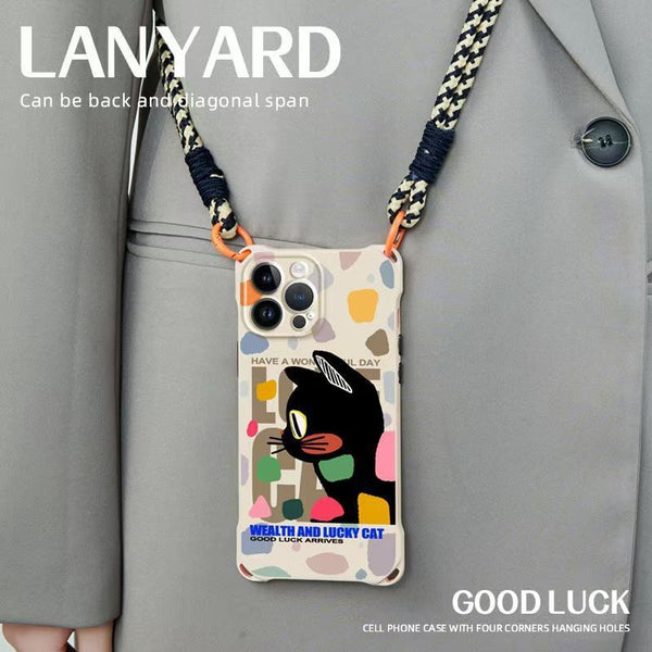 Set Lanyard Phone Cat / Case Strap FashionChic