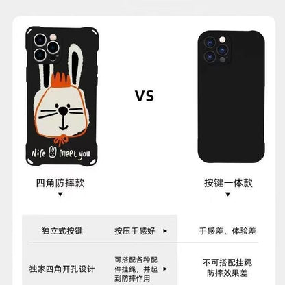Phone Case Rabbit / Set Lanyard FashionChic