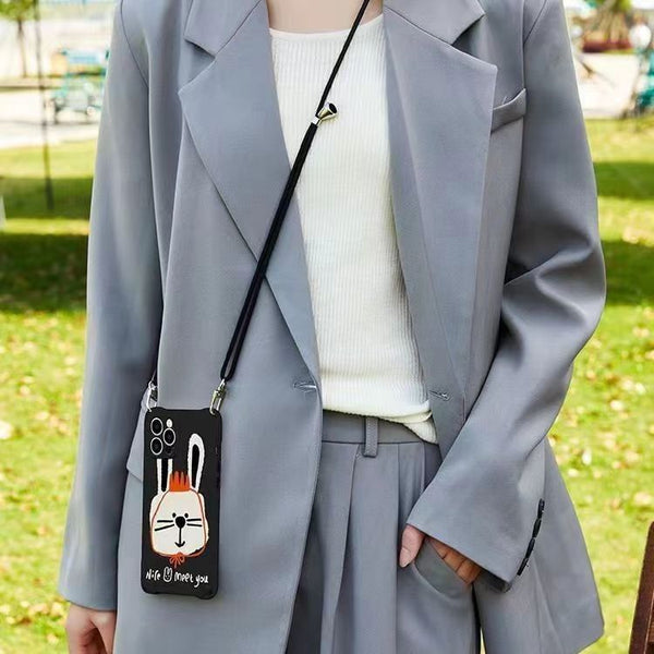 Phone Case Rabbit / Set Lanyard FashionChic