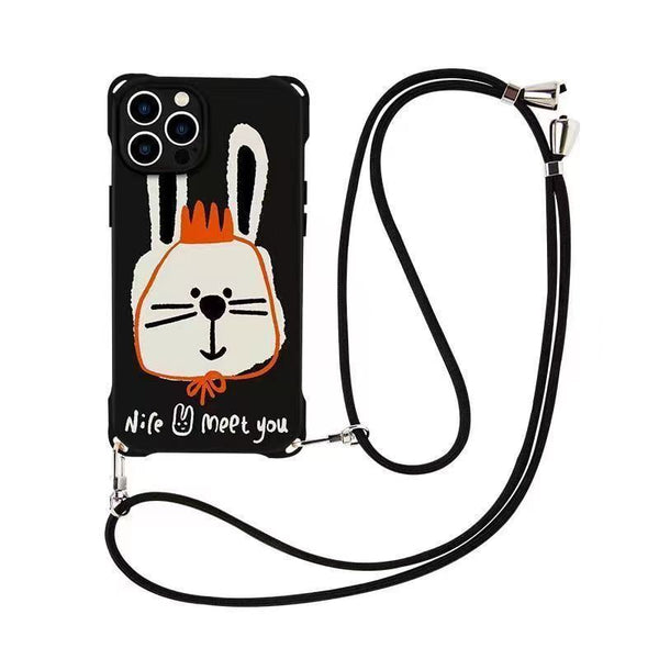 Phone Case Rabbit / Set Lanyard FashionChic