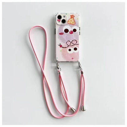 Phone Case / Set Lanyard Cartoon FashionChic