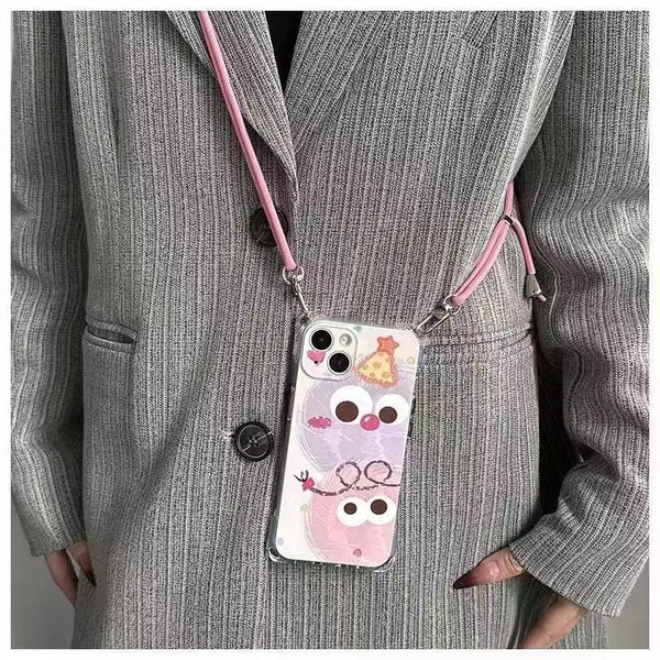 Phone Case / Set Lanyard Cartoon FashionChic