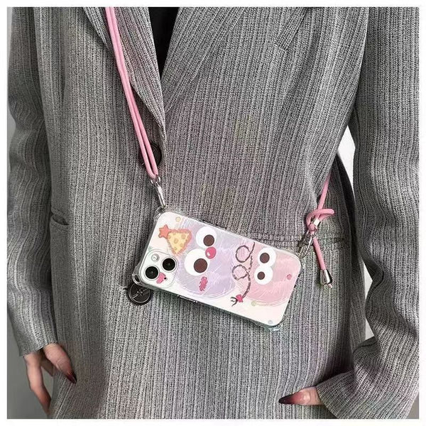 Phone Case / Set Lanyard Cartoon FashionChic