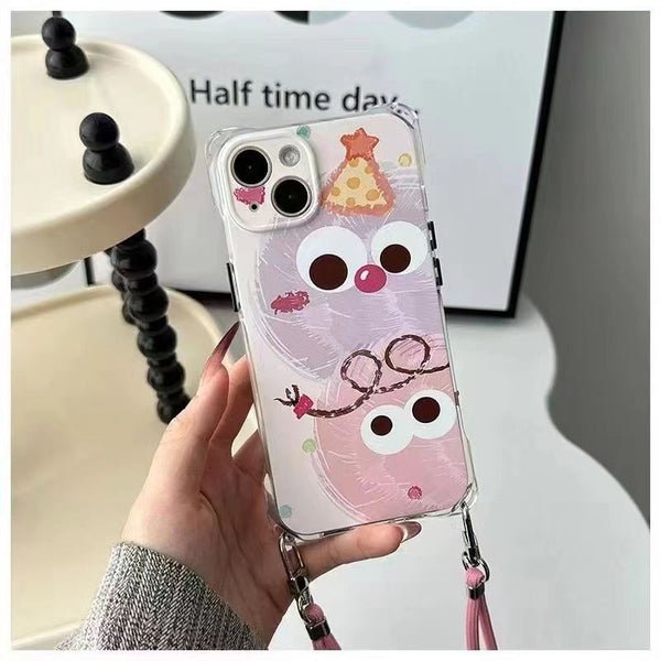 Phone Case / Set Lanyard Cartoon FashionChic