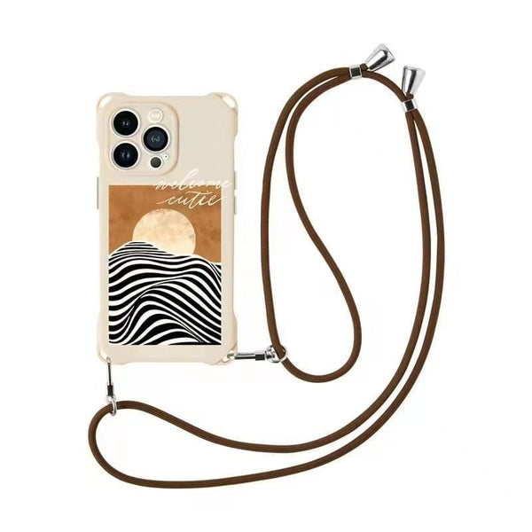 Phone Lanyard Case Set Sunrise / FashionChic