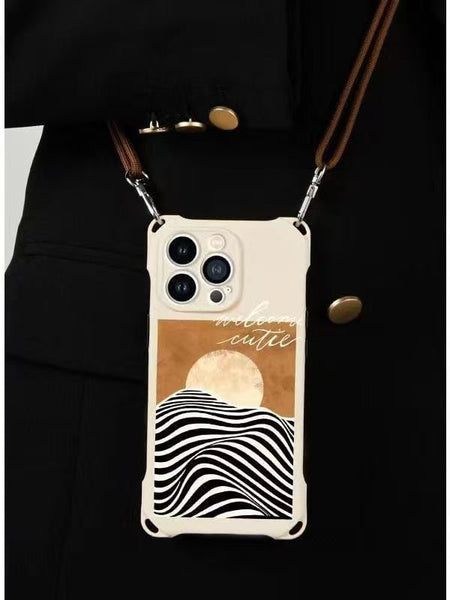 Phone Lanyard Case Set Sunrise / FashionChic