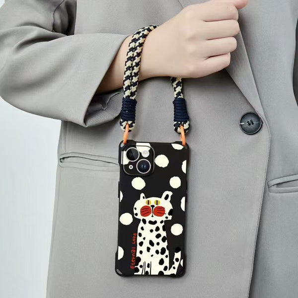 Strap Case Set / Phone Lanyard Cat FashionChic