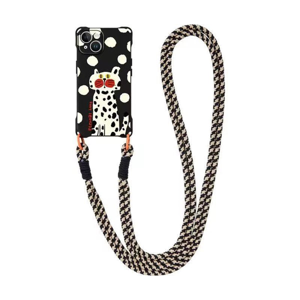 Strap Case Set / Phone Lanyard Cat FashionChic