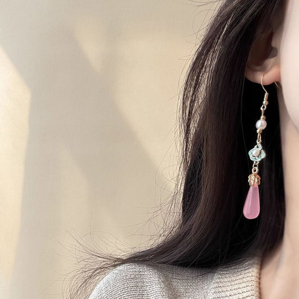 Dangle Pearl Earring Faux FashionChic