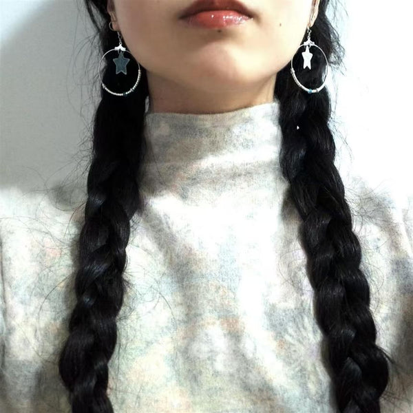 Star-Shaped Earring Dangle FashionChic