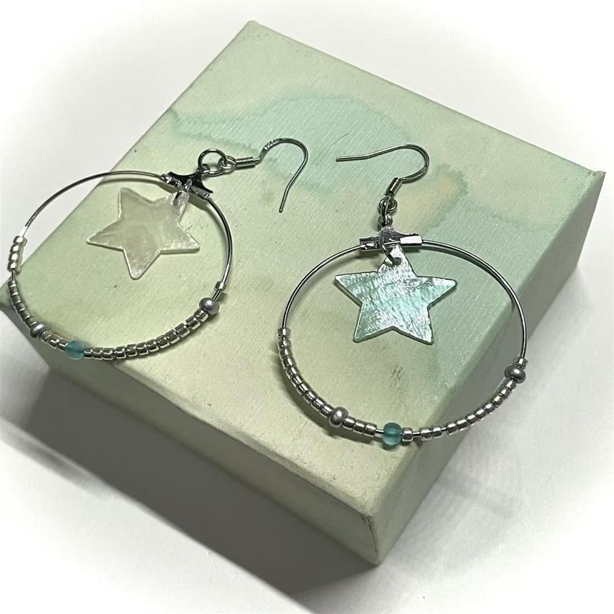 Star-Shaped Earring Dangle FashionChic