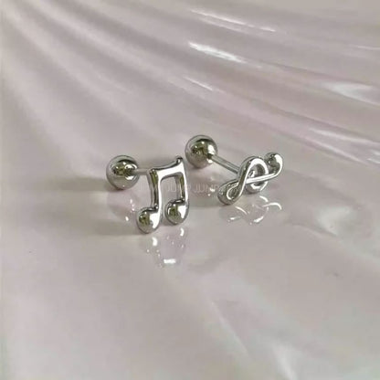 Music Earring Stud Note FashionChic