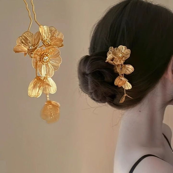 Flower Hair Stick FashionChic