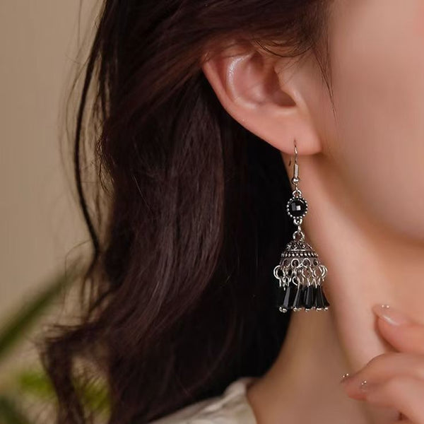 Gemstone Dangle Earring Beaded FashionChic