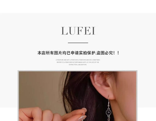 Gemstone Dangle Earring Beaded FashionChic