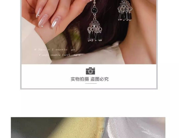 Gemstone Dangle Earring Beaded FashionChic