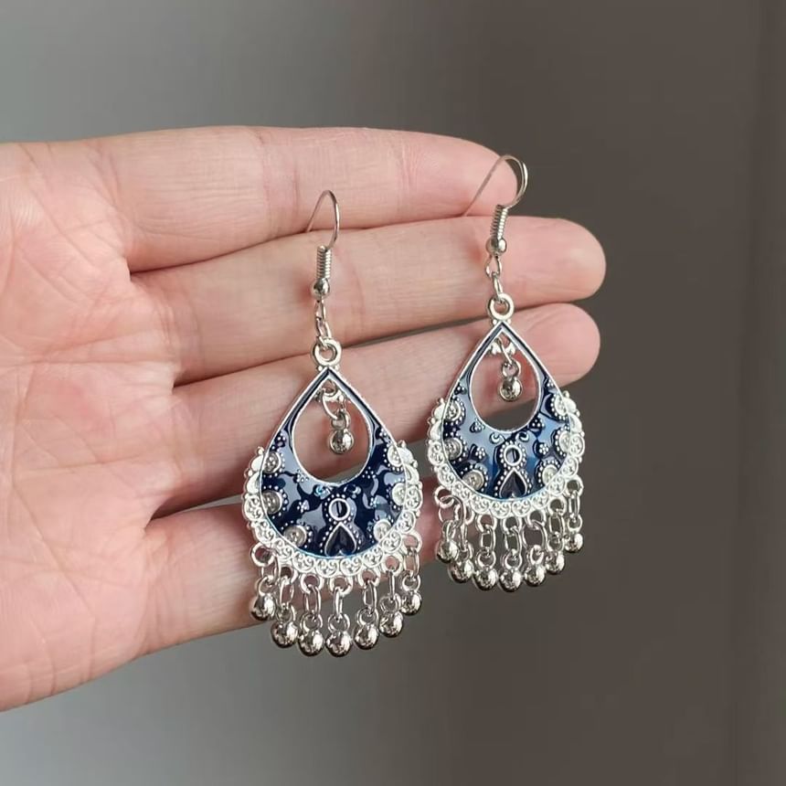 Chandelier Alloy Earring Fringed FashionChic