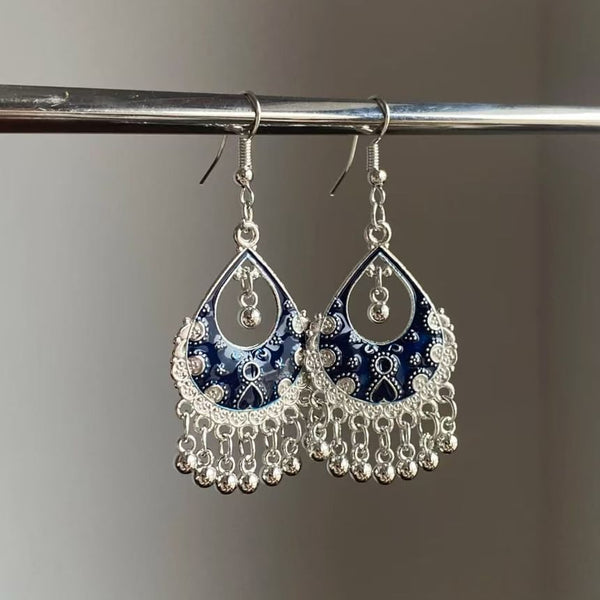 Chandelier Alloy Earring Fringed FashionChic