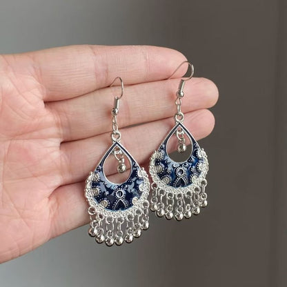 Chandelier Alloy Earring Fringed FashionChic