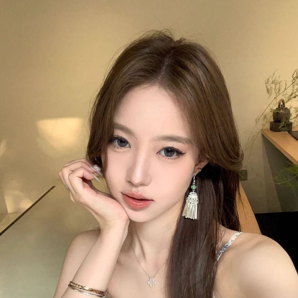 Earring Dangle Alloy Fringed FashionChic