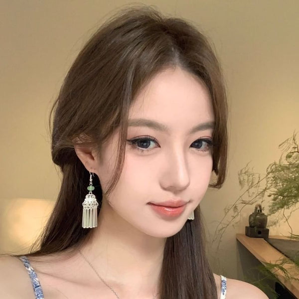 Earring Dangle Alloy Fringed FashionChic