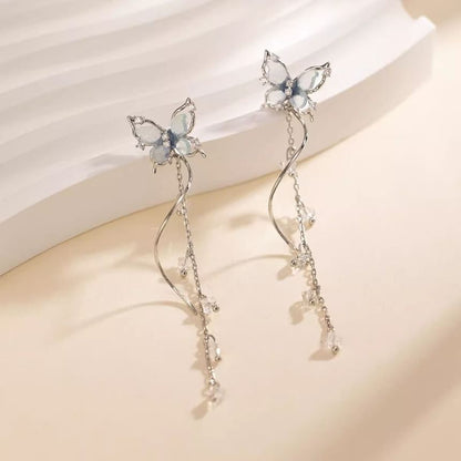 Butterfly Alloy Dangle Earring FashionChic
