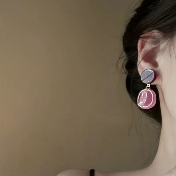 Drop Earring Acrylic Alloy FashionChic