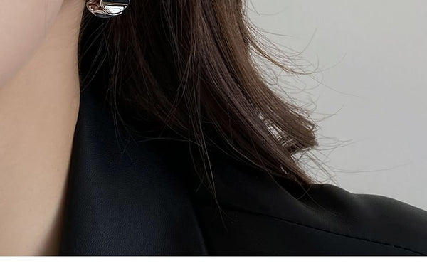 Hoop Earring Alloy FashionChic