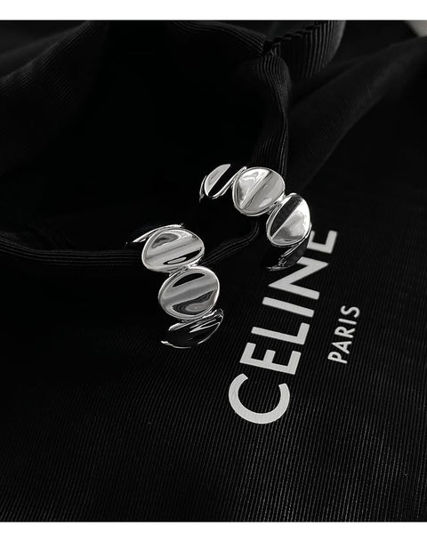 Hoop Earring Alloy FashionChic