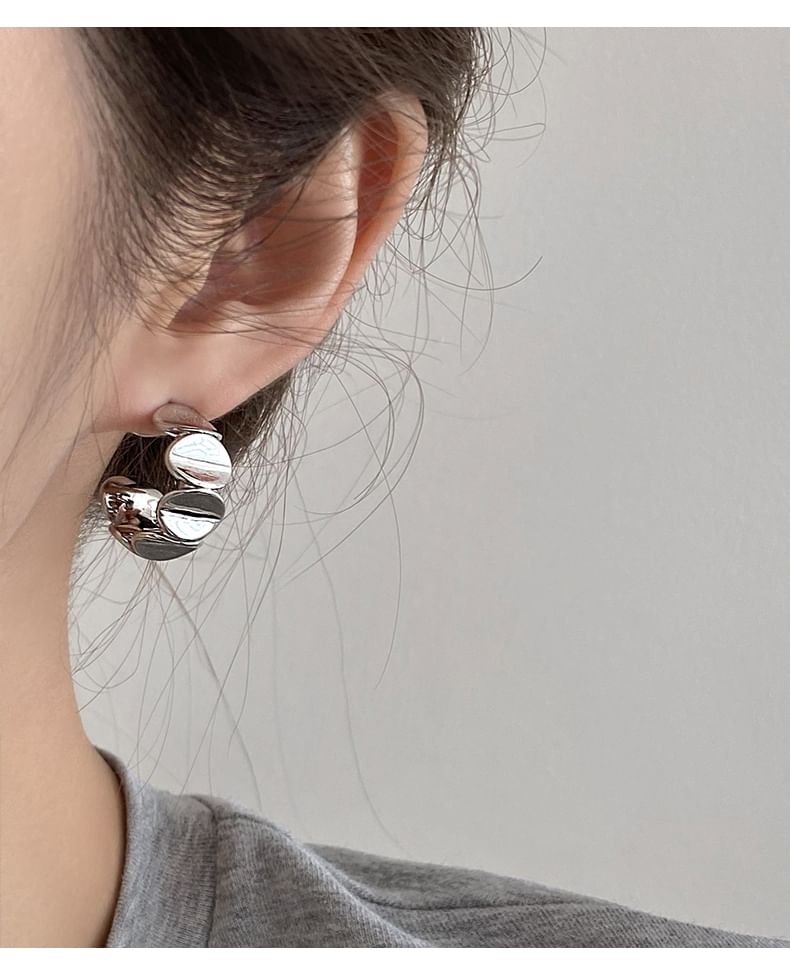 Hoop Earring Alloy FashionChic