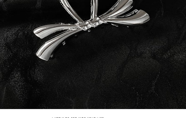 Alloy Hair Claw Bow FashionChic