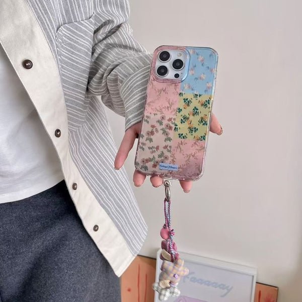 Panel Phone Case Floral FashionChic