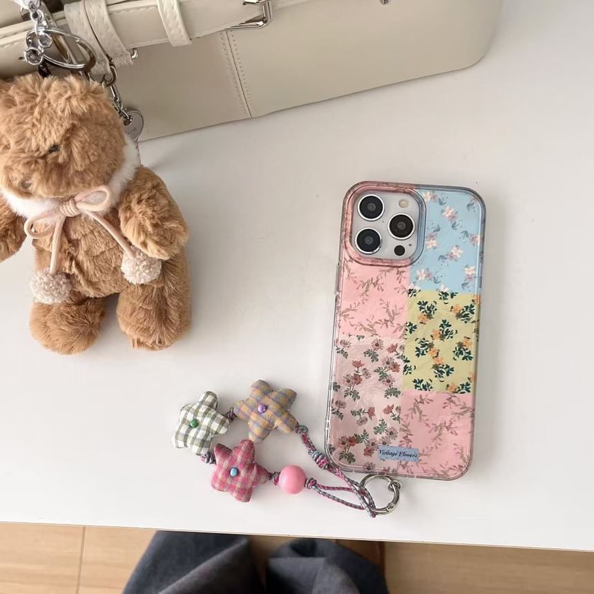 Panel Phone Case Floral FashionChic