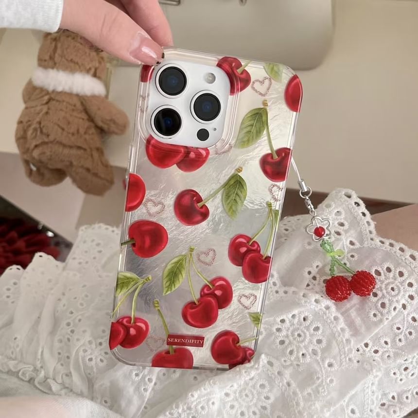 Set Case / Charm Phone Cherry FashionChic
