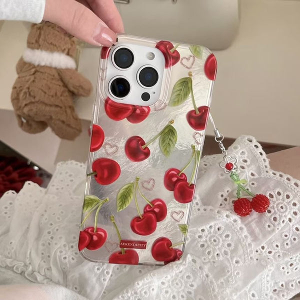 Set Case / Charm Phone Cherry FashionChic