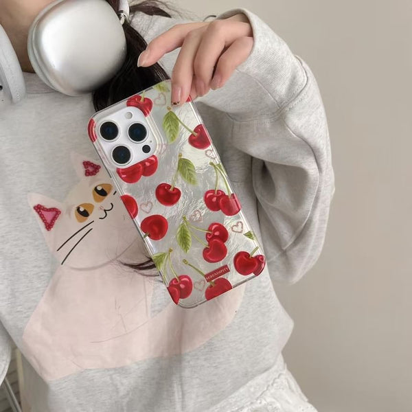 Set Case / Charm Phone Cherry FashionChic