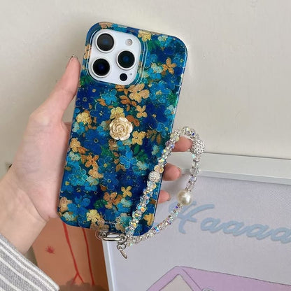Case / Phone Floral Strap Set FashionChic