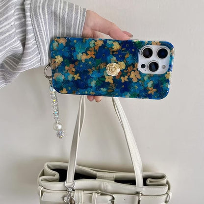 Case / Phone Floral Strap Set FashionChic