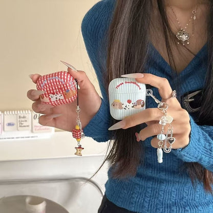 / Skin Plaid Apple Pro Earphone AirPods Dog Case FashionChic