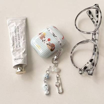 / Skin Plaid Apple Pro Earphone AirPods Dog Case FashionChic