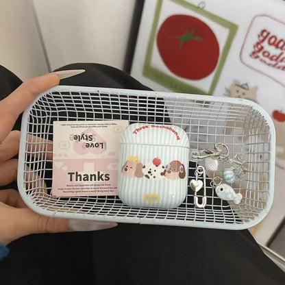 / Skin Plaid Apple Pro Earphone AirPods Dog Case FashionChic