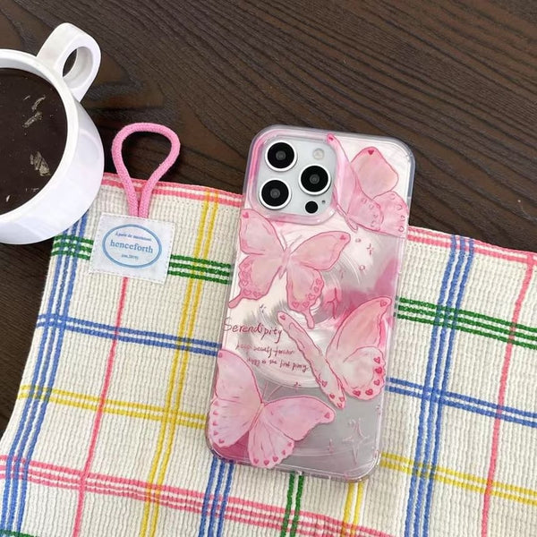 Phone Set Case / Strap Floral FashionChic