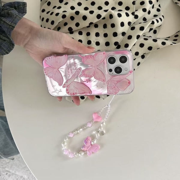 Phone Set Case / Strap Floral FashionChic